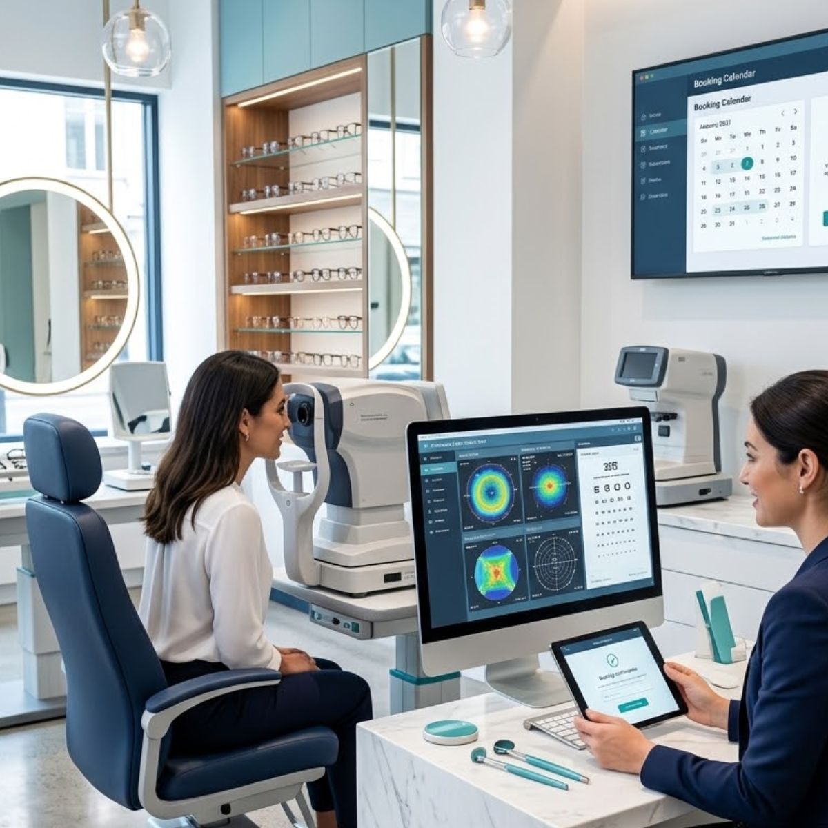 Digital Eye Test Booking
